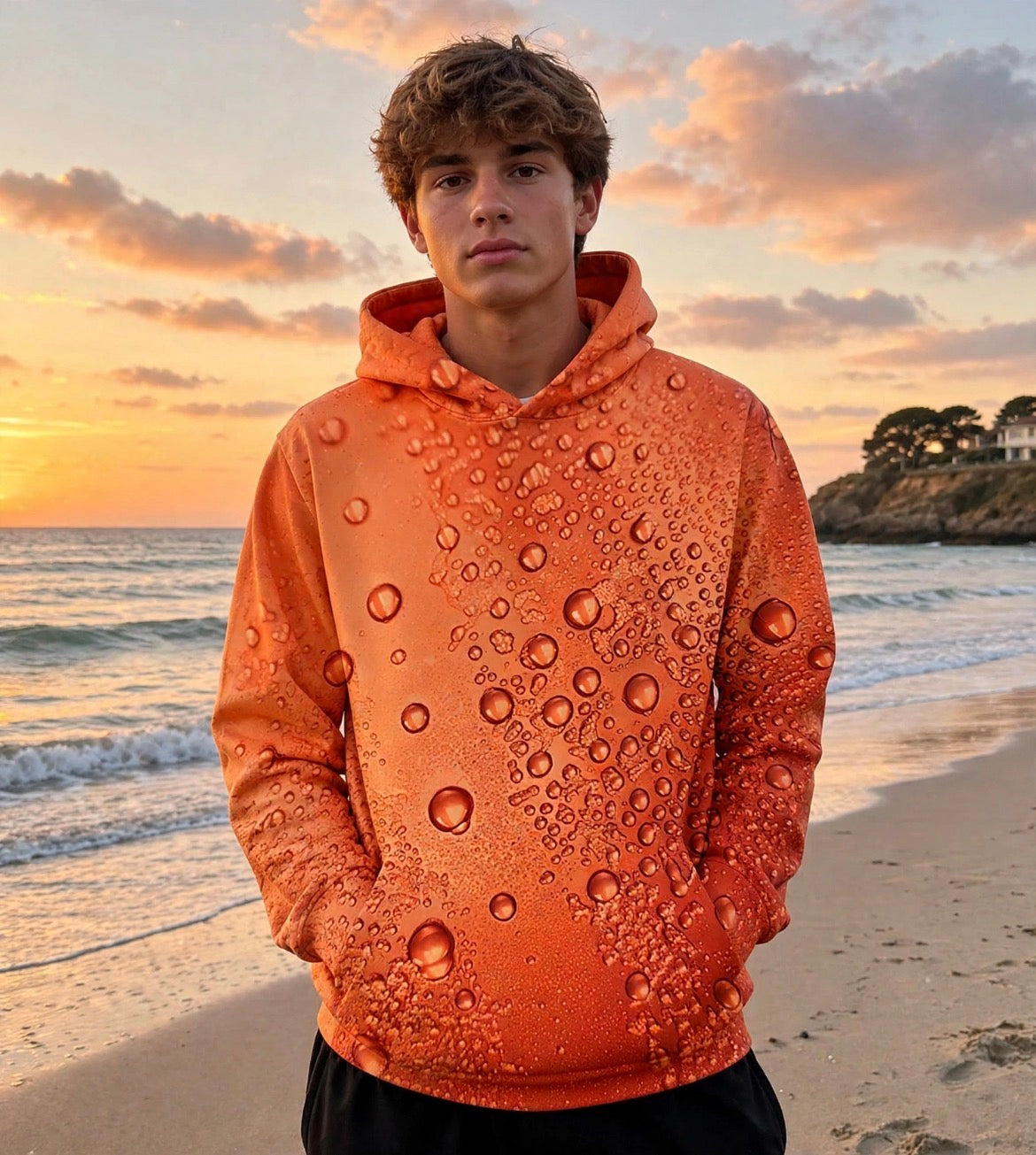 Liquid Bead aquatic sweatshirt