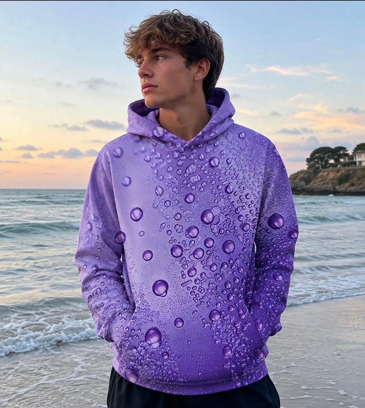 Liquid Bead aquatic sweatshirt